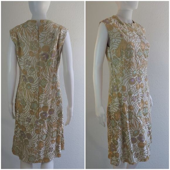 Vintage I.MAGNIN Countess Alexander Dress & Jacket Set Size Medium - Picture 3 of 11